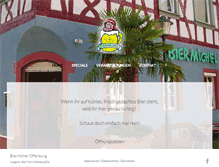 Tablet Screenshot of biermicheloffenburg.de